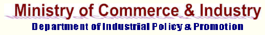 Department of Industrial Policy & Promotion Website